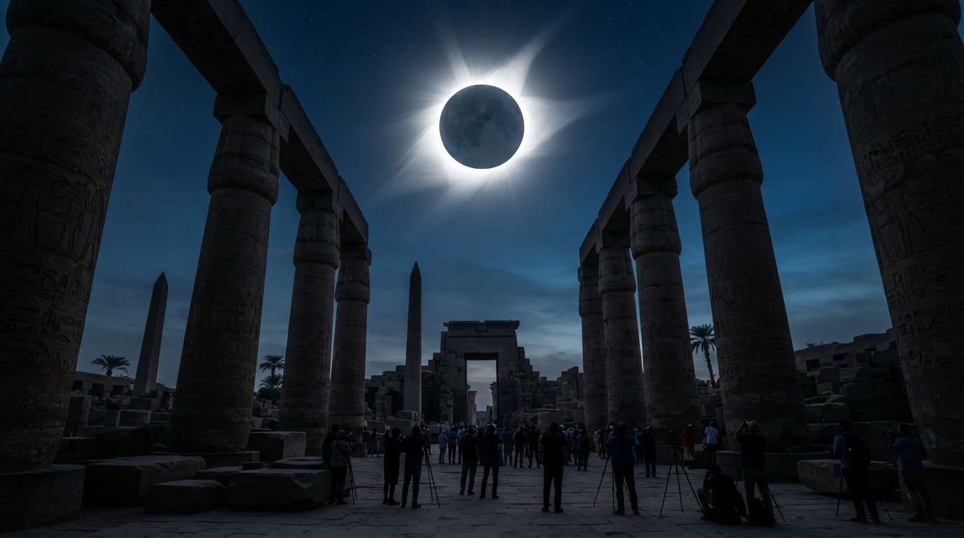 4-Day Egypt Solar Eclipse 2027 Nile Cruise from Aswan to Luxor