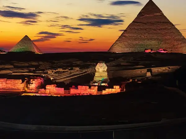 The Pyramids sound and light Show