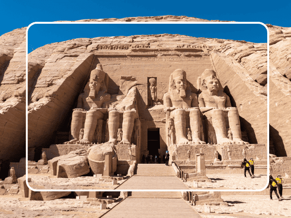 Abu Simbel temples day tour from Luxor.