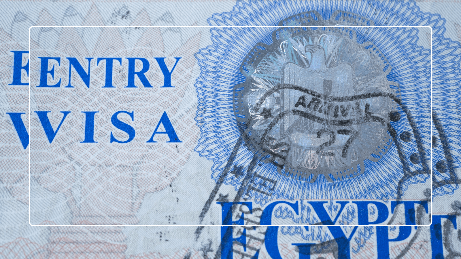 Egypt's Entry Visa—A Traveler's Guide . banner