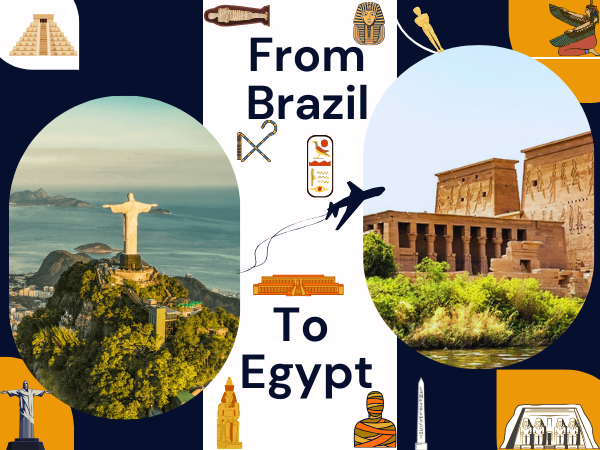 Egypt Tour Packages from Brazil