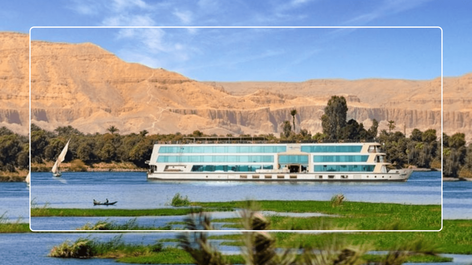 MS Amwaj Livingstone: Luxury Egypt Nile Cruise Experience . banner