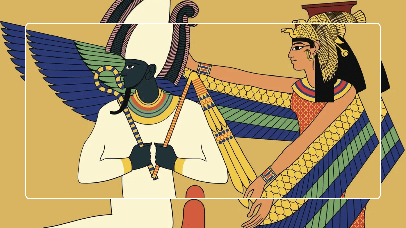 Osiris: The God of the Afterlife, Resurrection, and Ancient Egyptian Beliefs . banner