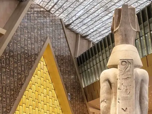 The Grand Egyptian Museum & the Pyramids day tour.