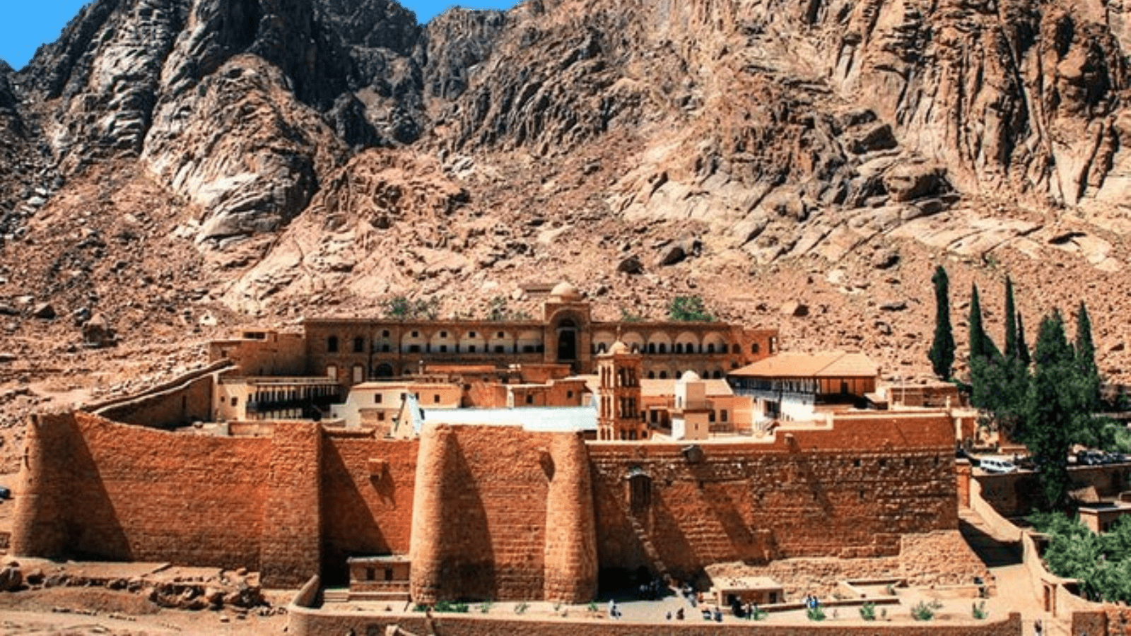 Mount Sinai & St. Catherine from Cairo