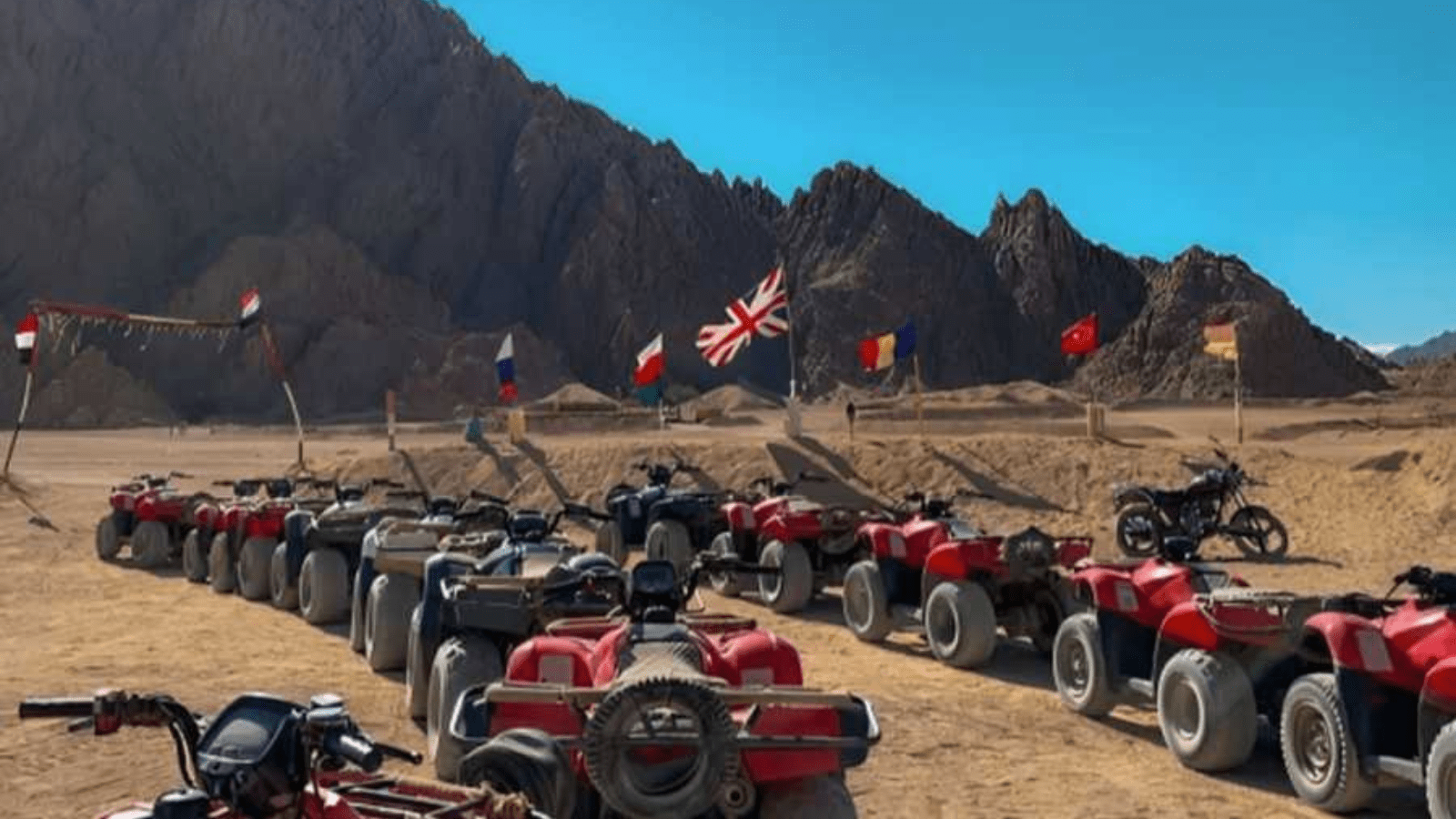 Hurghada quad bike half day desert safari experience
