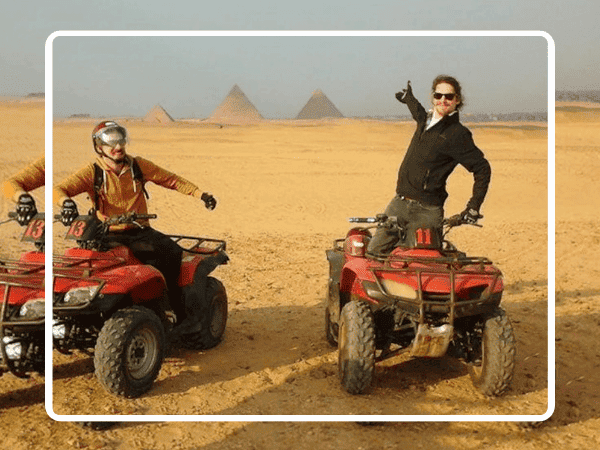 Meet, pick up, and transfer to the quad bike centre.