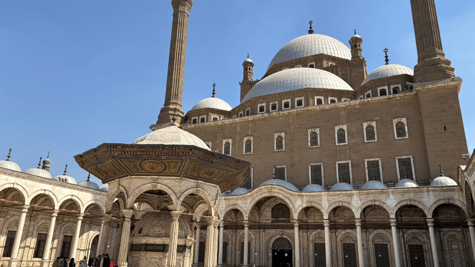Llegada a El Cairo