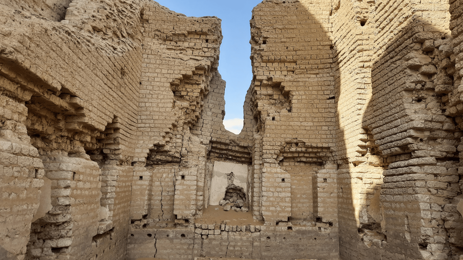Historic earthen architecture in Siwa showing traditional walls and passages associated with oasis heritage