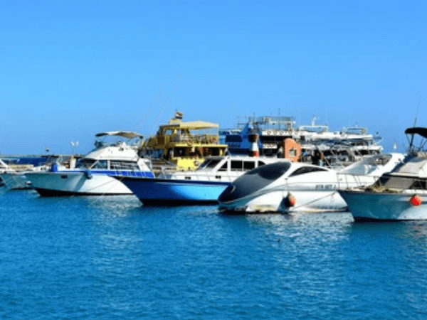 Hurghada island-hopping and snorkeling route in the Red Sea