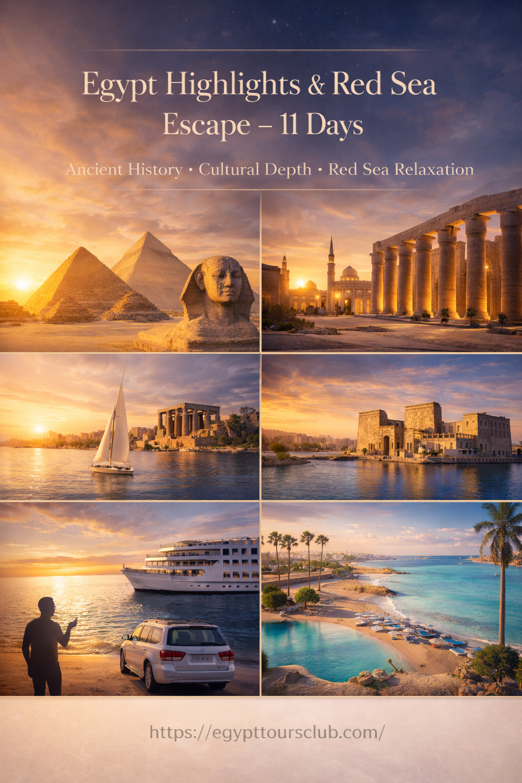 Egypt in Style: How to Combine Ancient History, Nile Cruising, and Red Sea Luxury in One Journey . banner