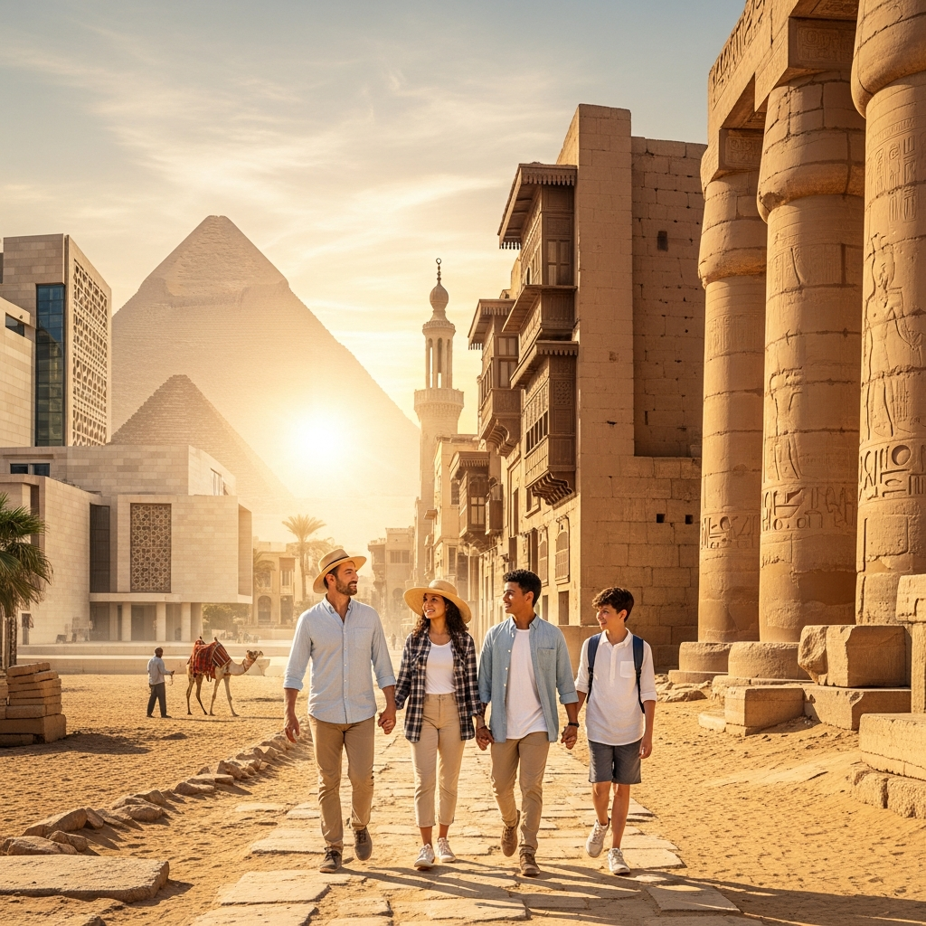 Family trip to Explore Cairo, Giza and Luxor. . gallery