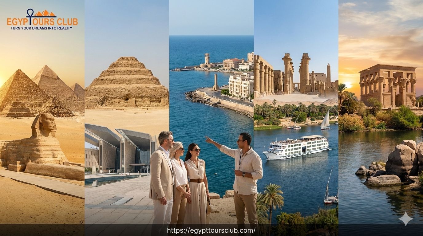 8 Day Egypt Tour with Nile Cruise | Cairo, Giza, Alexandria & Nile River Journey
