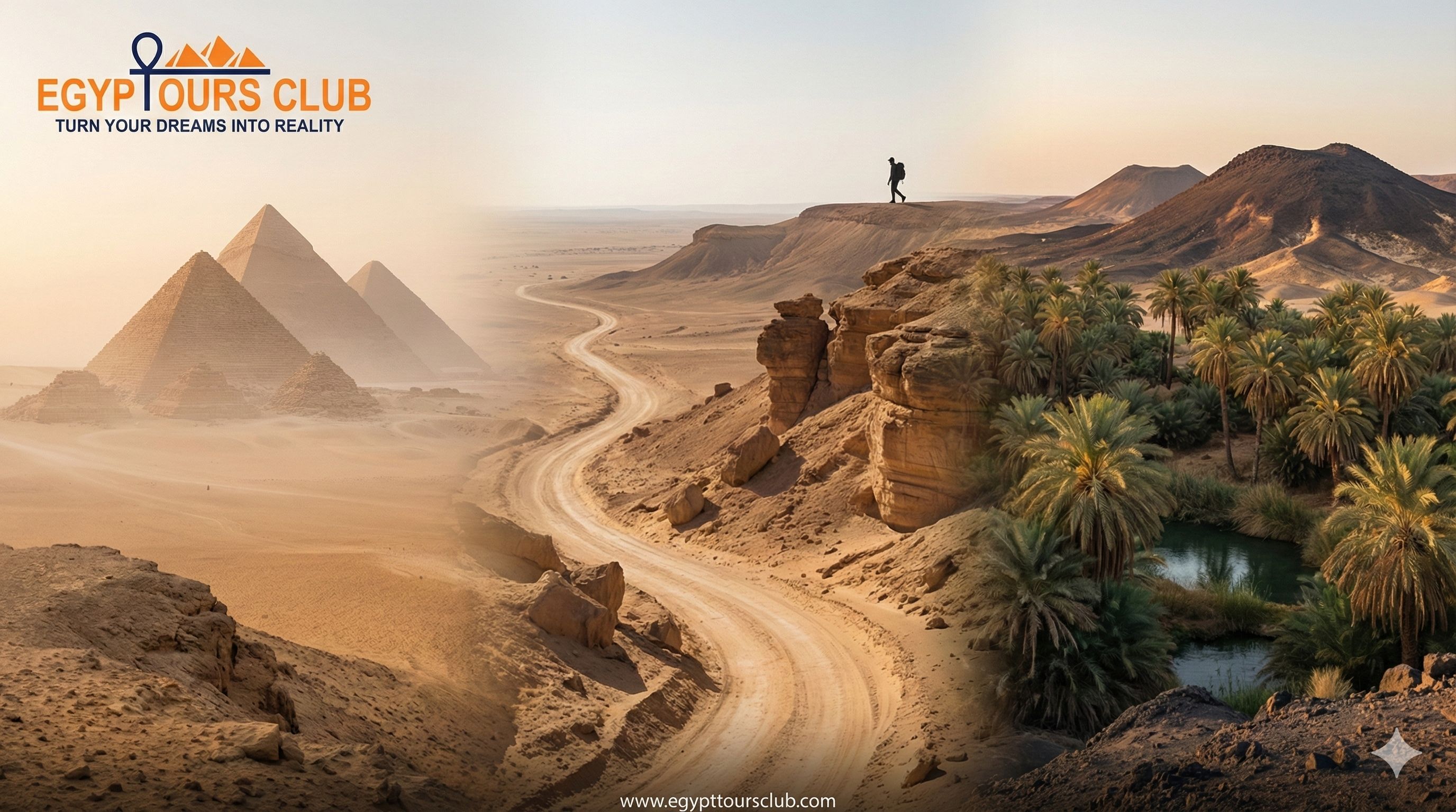 Tour package to Cairo and Bahariya oasis for 5 days.