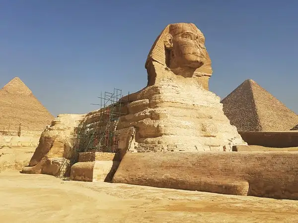 Arrival, 3 days in Egypt, Departure.