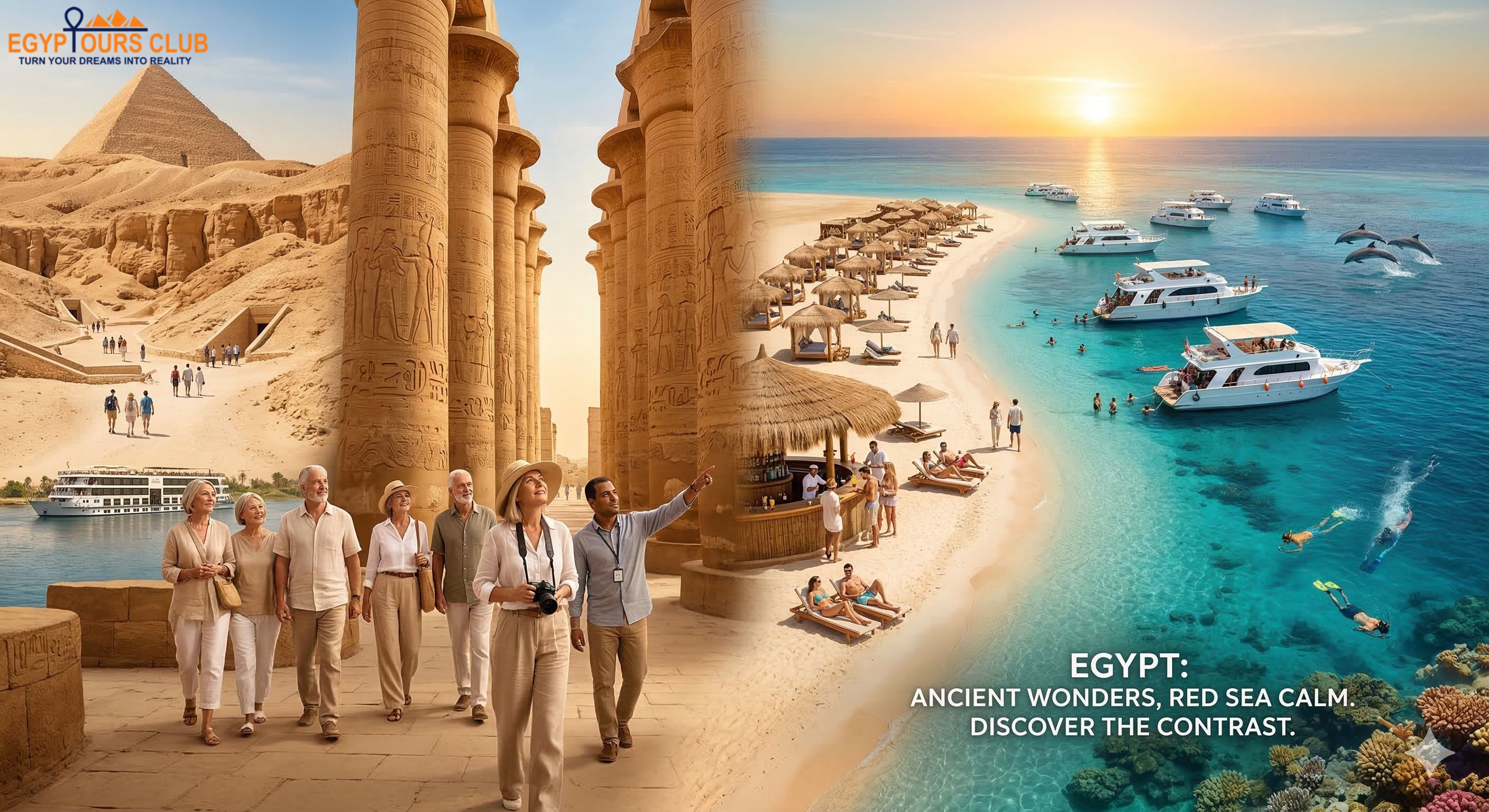Best Time to Visit Egypt for a Historical Tour and Red Sea Vacation
