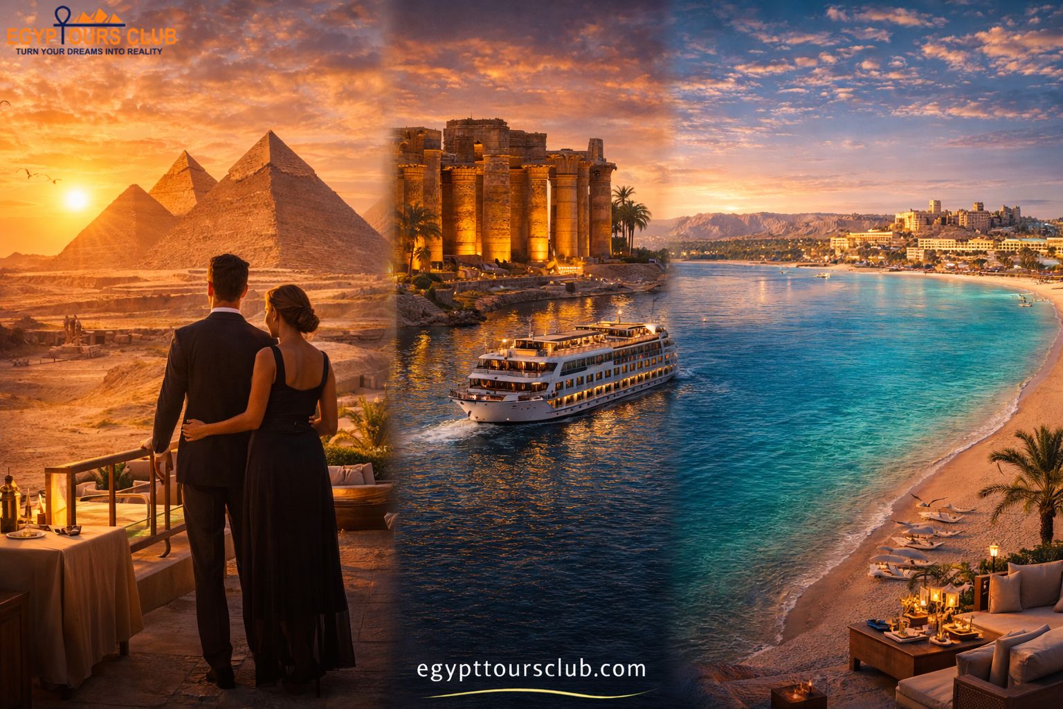 11-Day Egypt Tour: Giza Pyramids, Nile Temples & Red Sea Relaxation