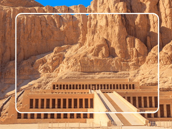 Visita al tempio della regina Hatshepsut