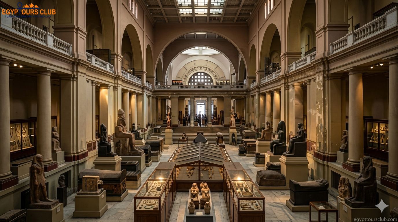 Egyptian Museum Cairo artifacts related to ancient Egypt