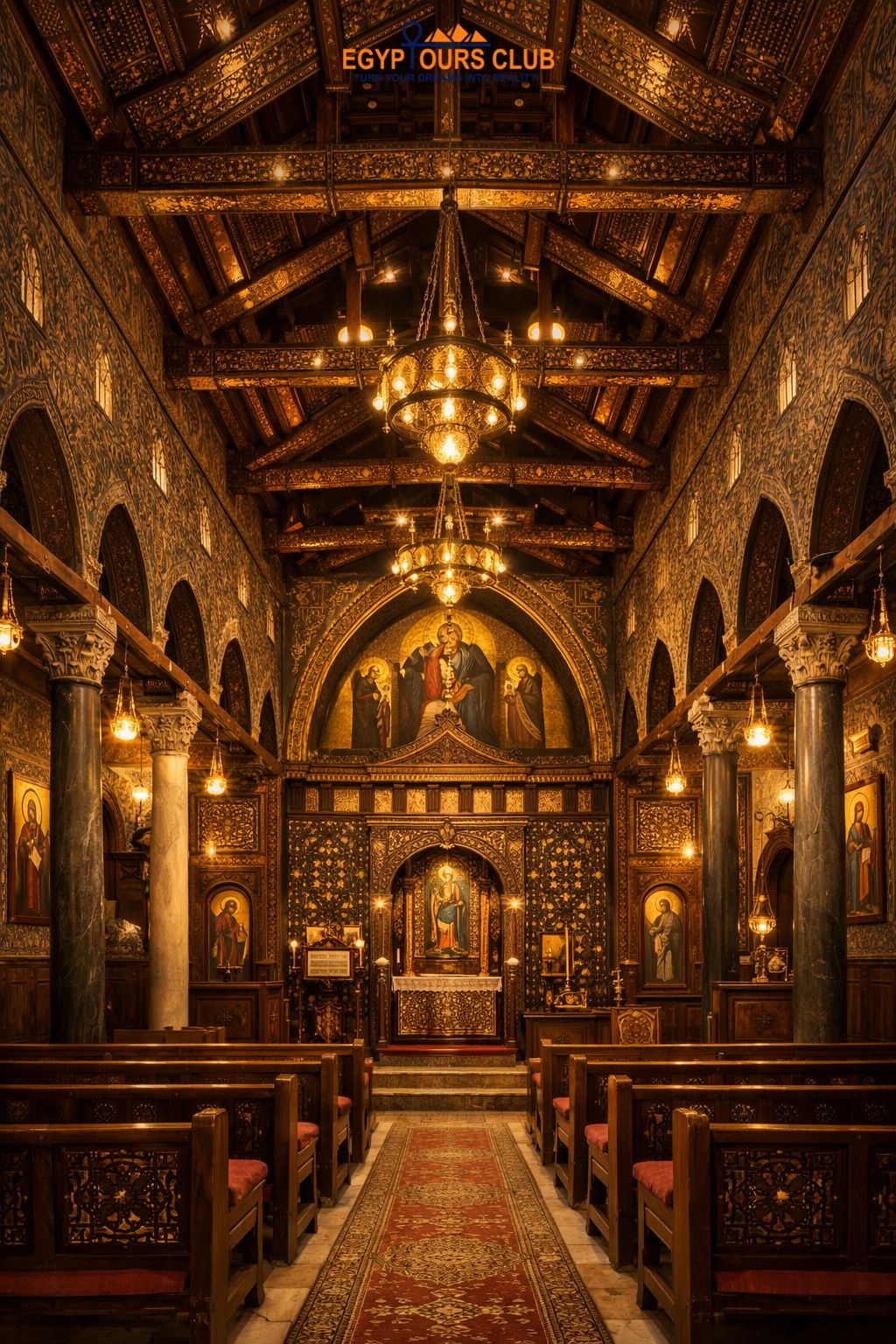 Old Coptic Cairo special tour with hidden monastery