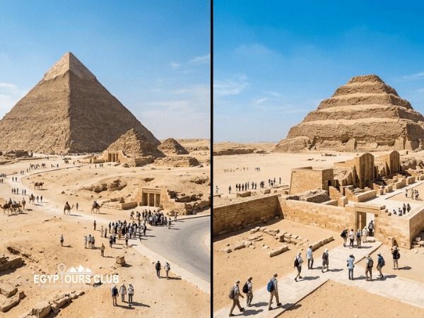 Pyramids of Giza vs Saqqara: What’s the Difference?