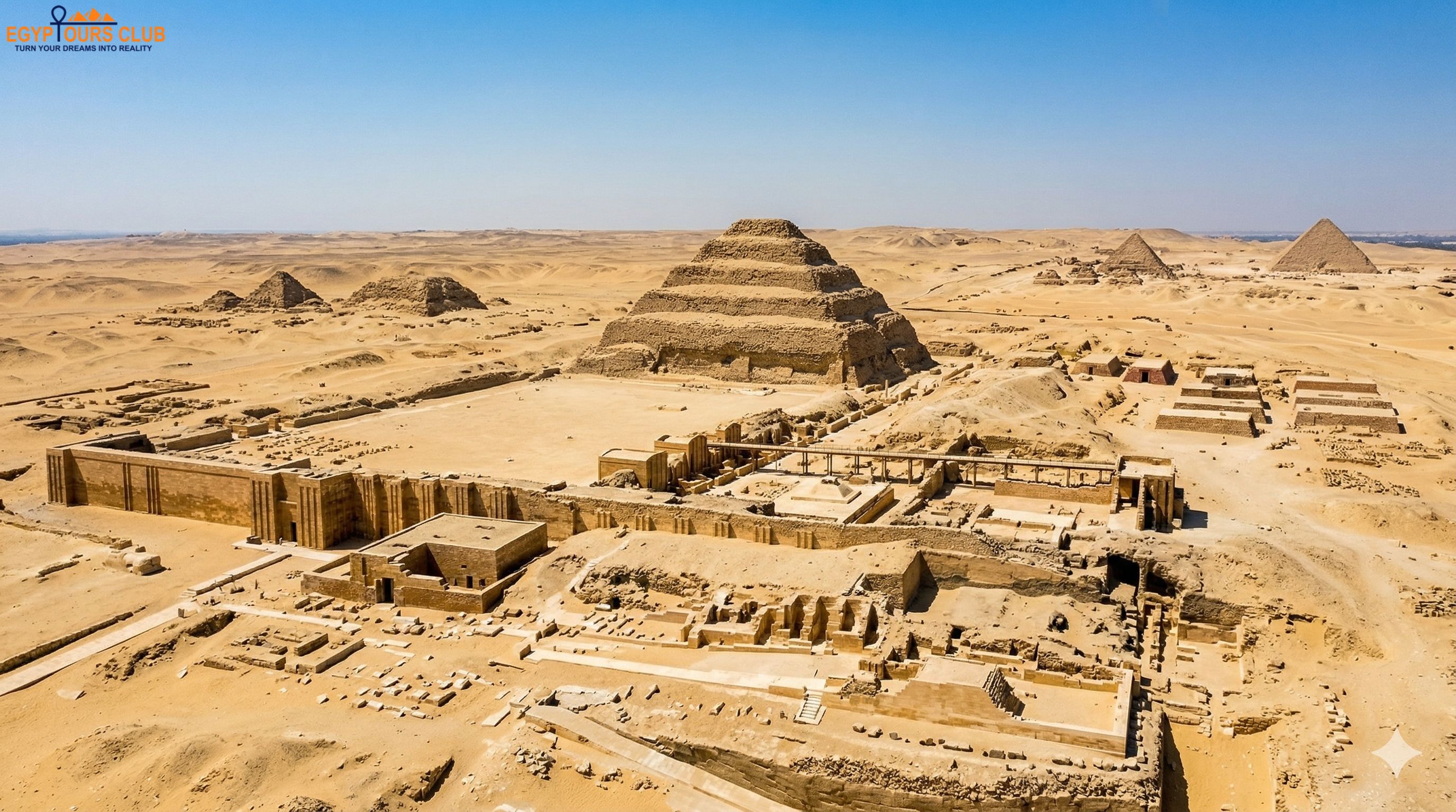 Saqqara Pyramid and funerary complex