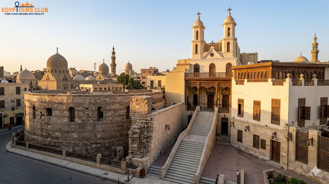 Old Cairo Christian heritage landscape connected with the wider Holy Family journey