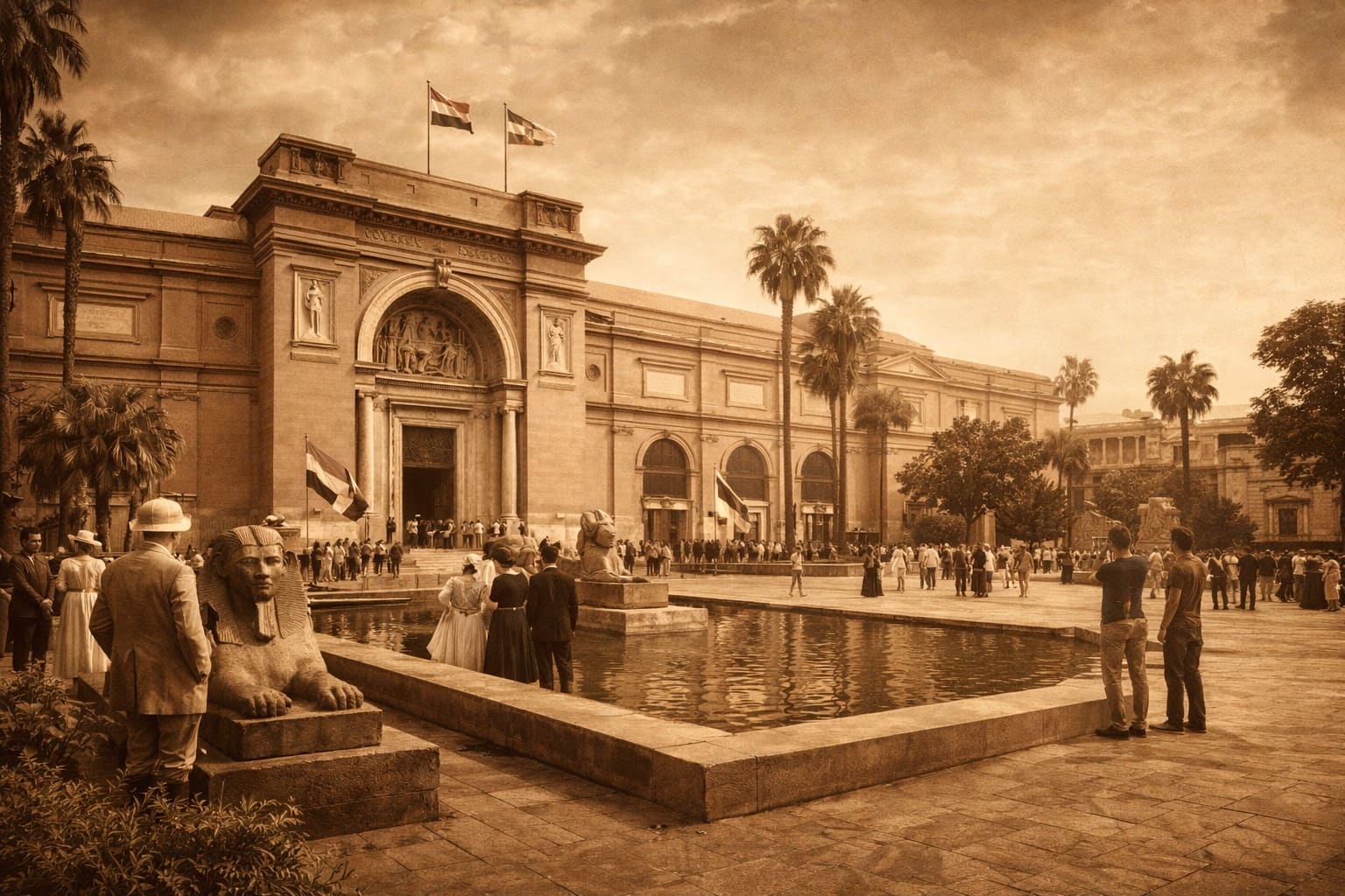 The History of the Egyptian Museum Cairo: A Journey Through Time . banner