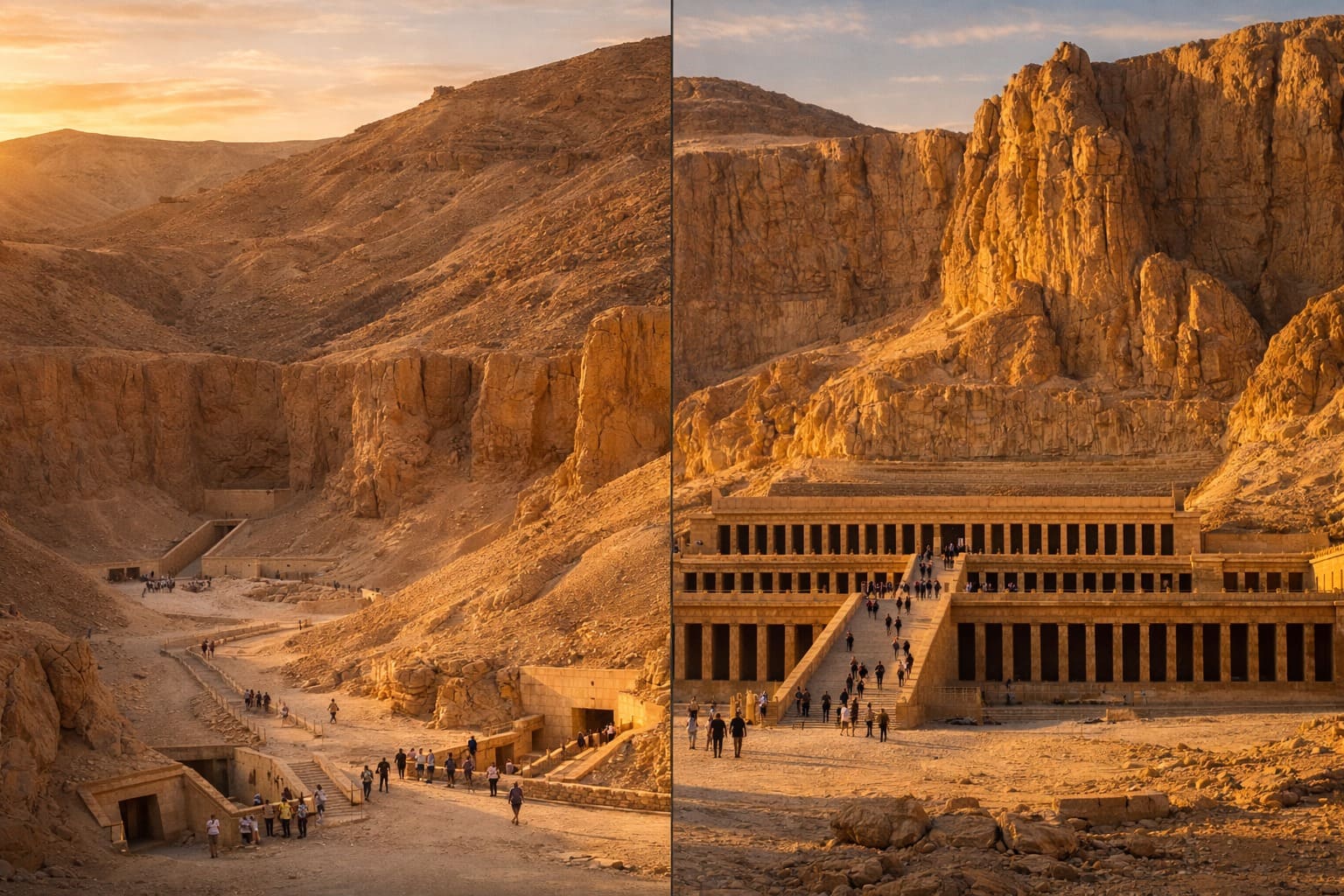 Valley of the Kings vs Hatshepsut Temple: Which Should You Visit? . banner