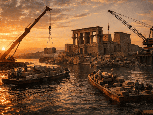How Philae Temple Was Saved: The Incredible UNESCO Relocation Story