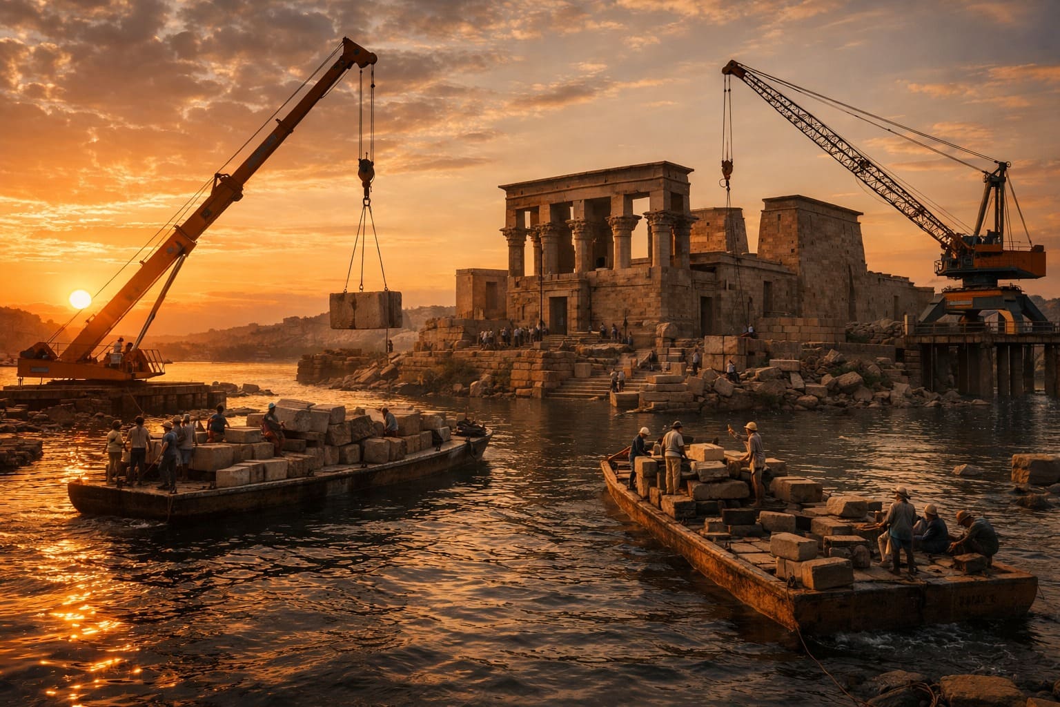 How Philae Temple Was Saved: The Incredible UNESCO Relocation Story . banner