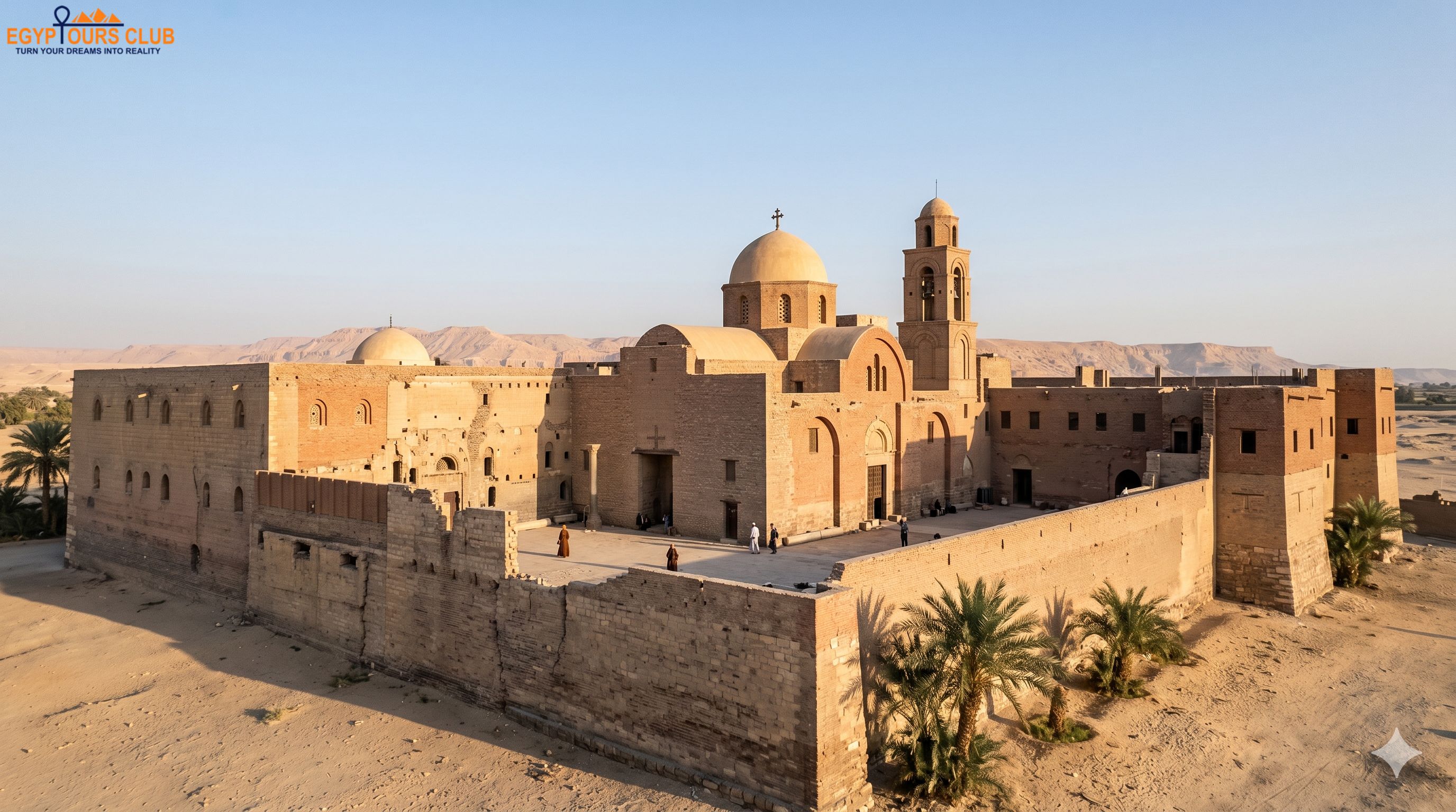 Red Monastery Sohag Egypt: Coptic Art, Wall Paintings & Travel Guide . gallery