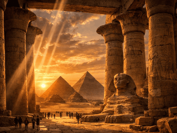 Great Hypostyle Hall Secrets & The Pyramids of Giza and Sphinx: A Complete Egypt Travel Guide