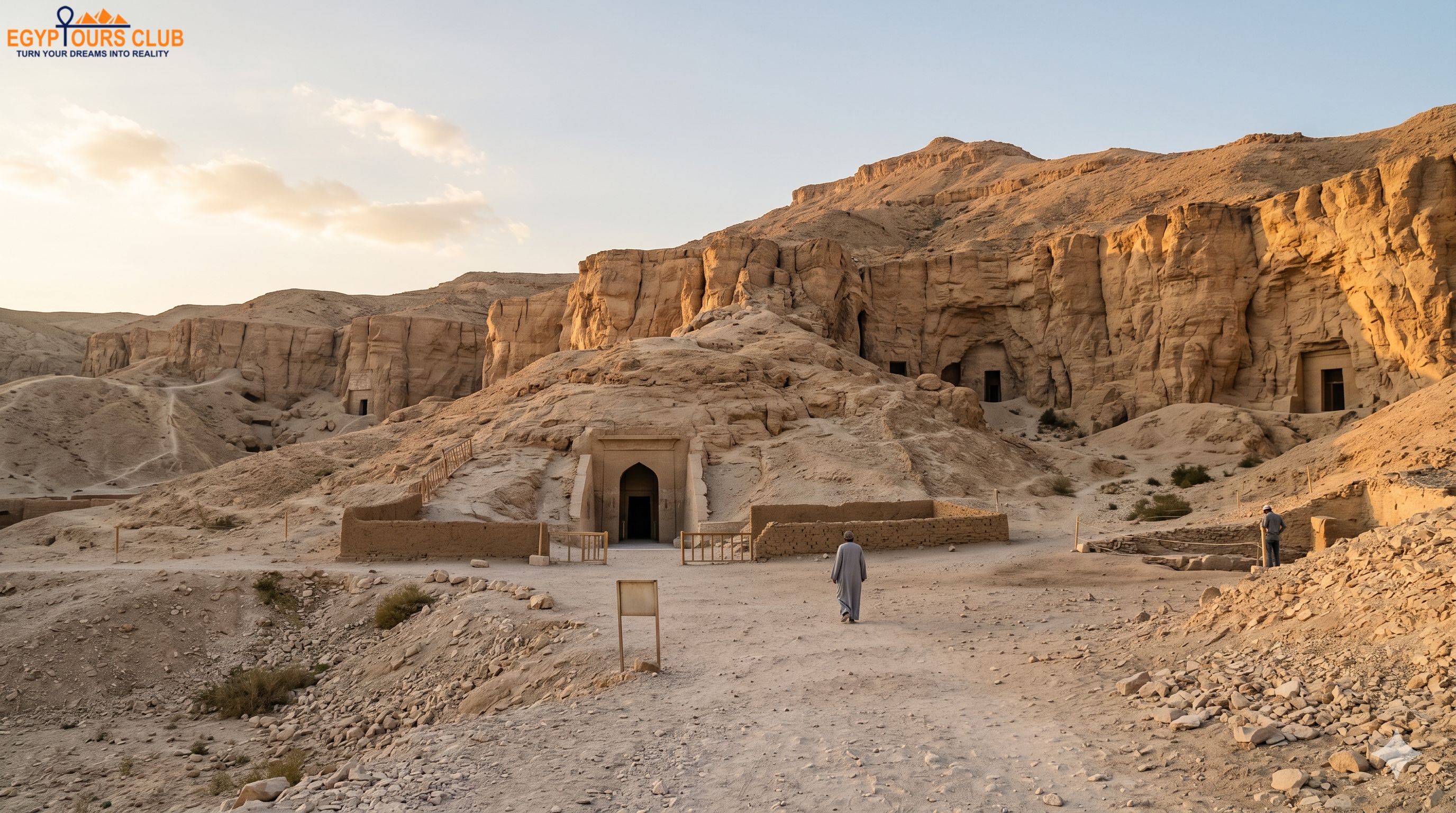 Valley of the Kings near Hatshepsut Temple in Luxor West Bank