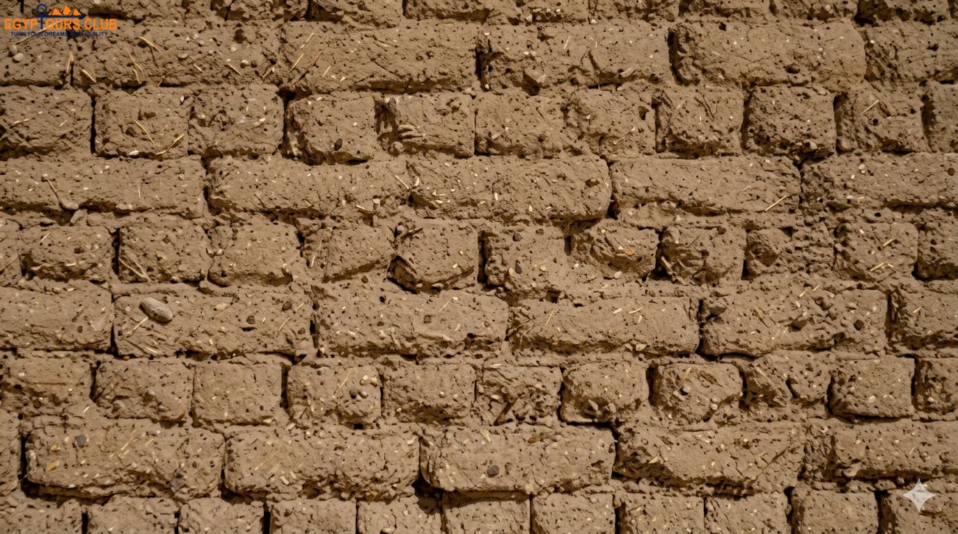The mudbrick walls and architectural details of Shunet El-Zebib in the sacred landscape of Abydos