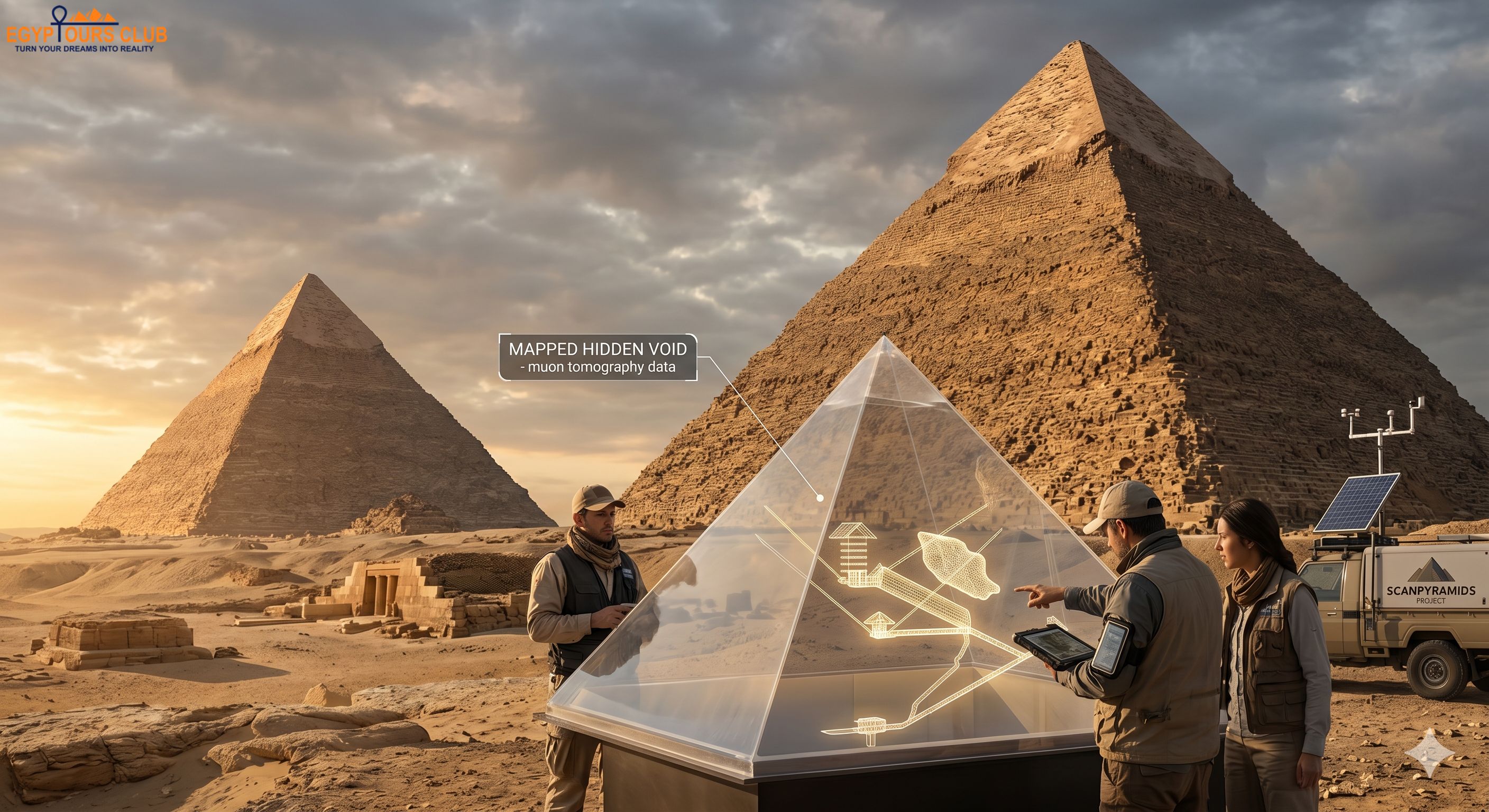 Il corridoio della Grande Piramide