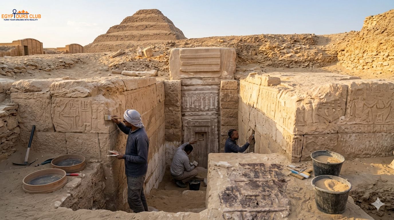 Lavoratori e infrastrutture di Giza