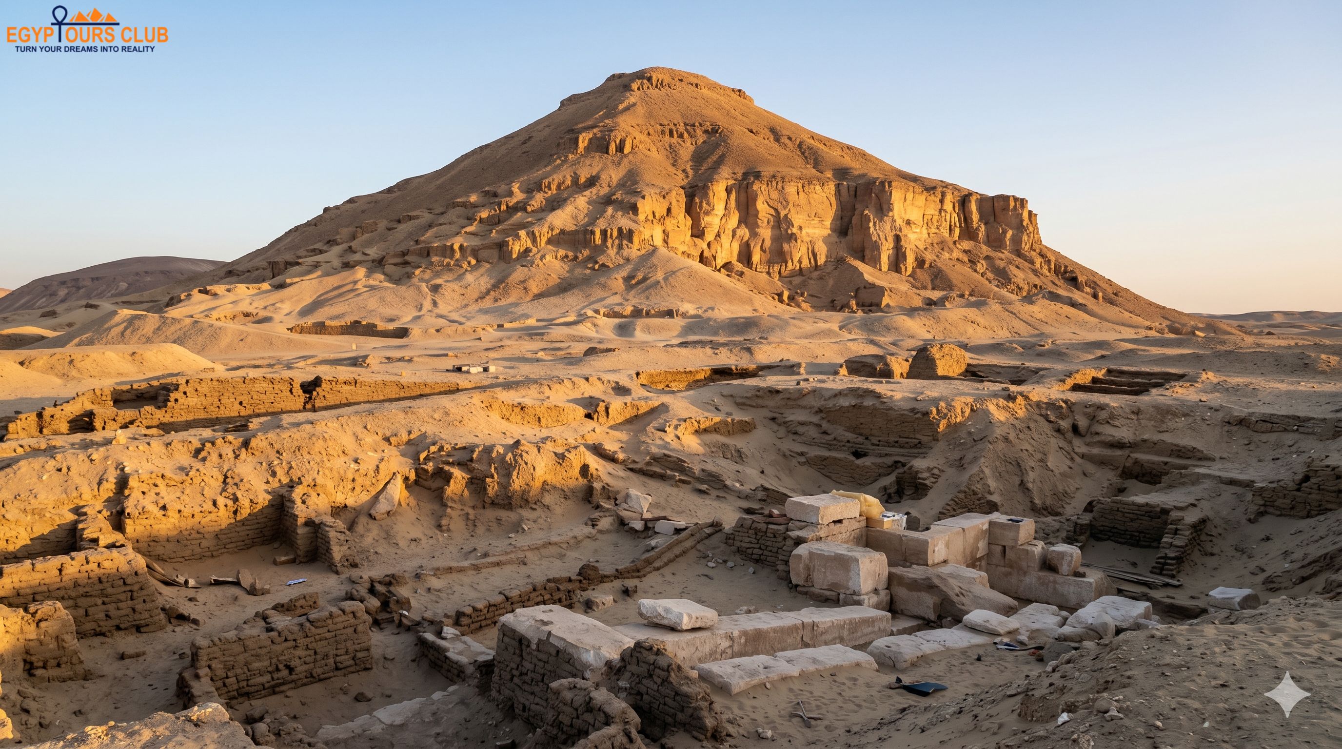 South Abydos royal necropolis and Senusret III tomb area