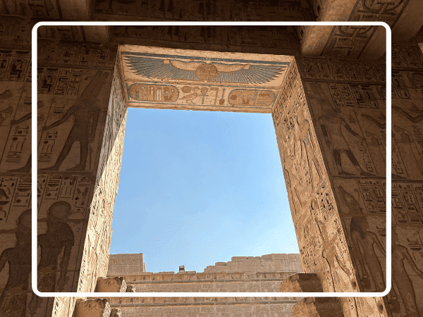 Medinet habu temple Visit.