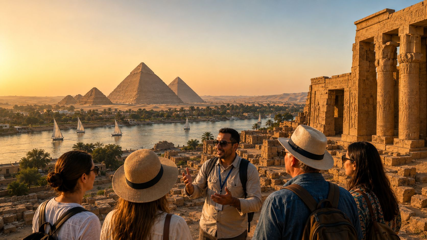 egypt guided tours . banner