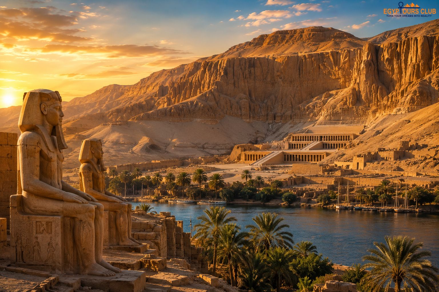 Luxor West Bank . banner