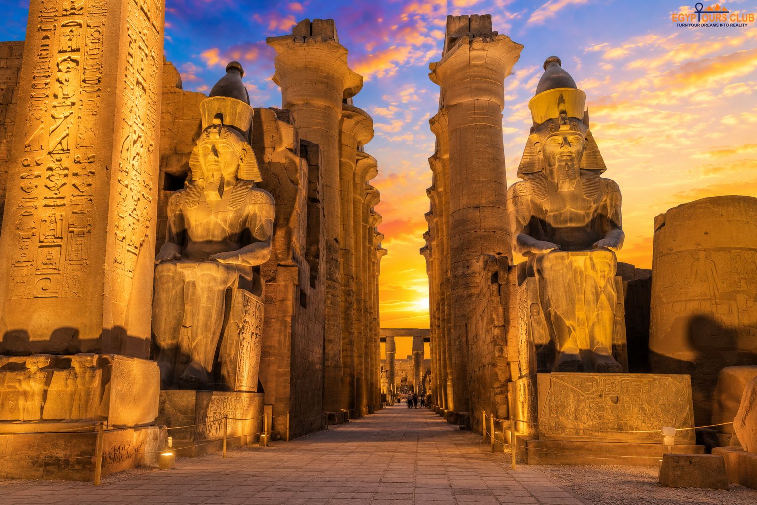 Luxor Temple Cachette Statues at Luxor Museum
