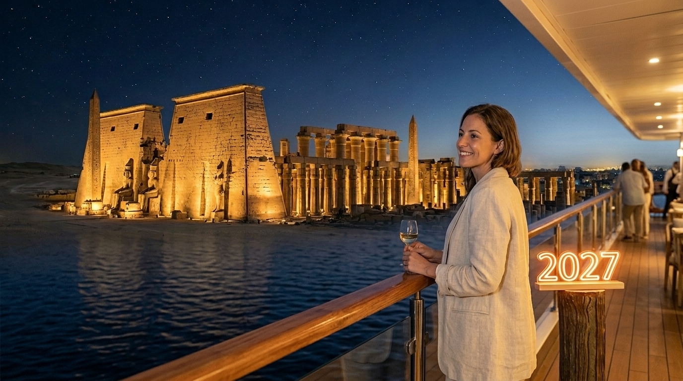 Crucero por el Nilo desde Asuán para Navidad y Año Nuevo