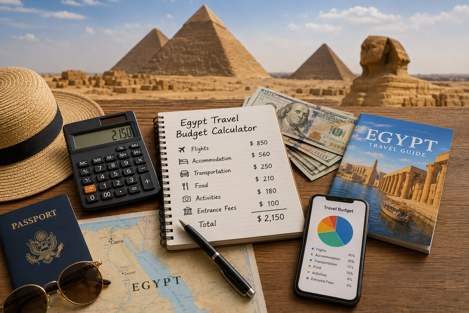 Egypt Travel Budget Calculator: How Much Should You Budget for Your Egypt Trip?