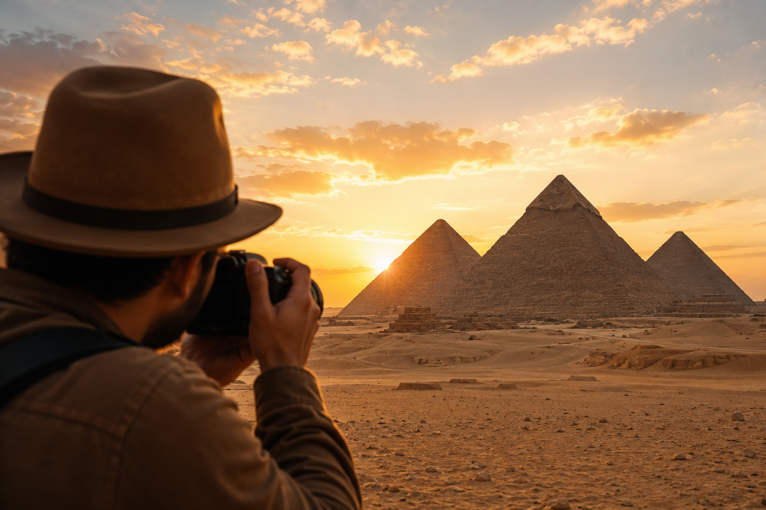 Consejos de Fotografía en Guiza: Cómo Capturar las Mejores Fotos de las Pirámides . banner