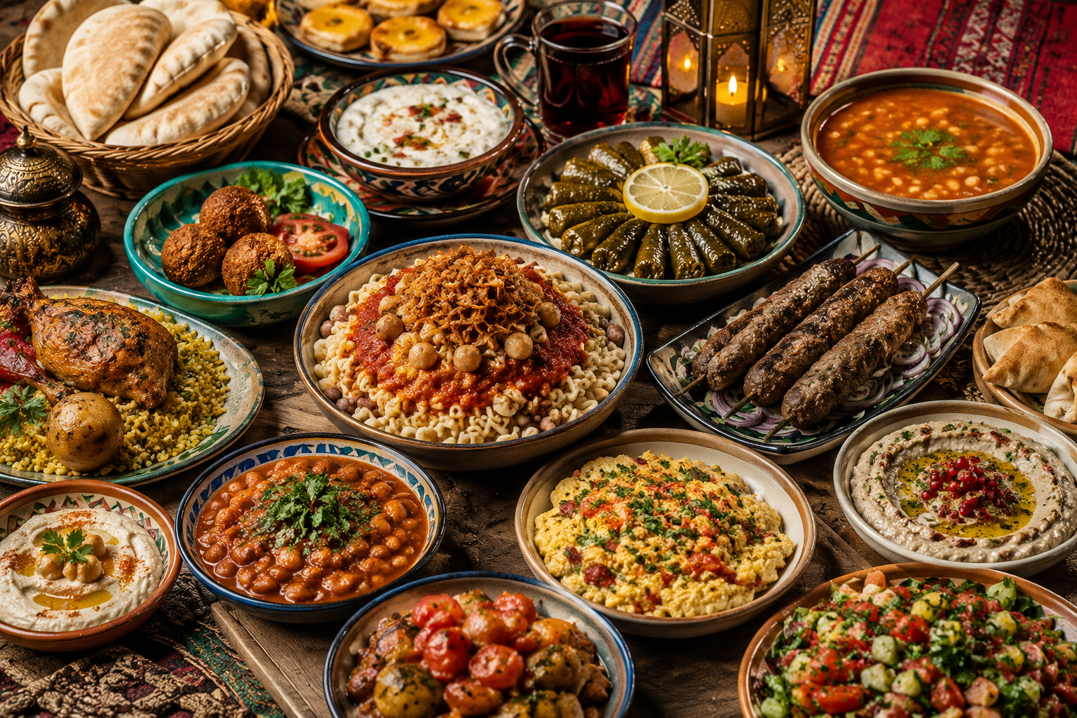 25 Comidas Egipcias que Debes Probar: La Guía Definitiva de la Gastronomía Tradicional de Egipto