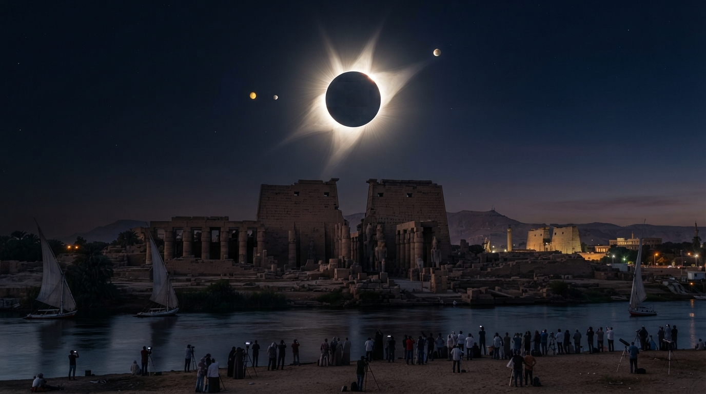 Eclissi Solare Totale a Luxor 2027: La Guida Definitiva per Vivere l'Evento Astronomico del Secolo in Egitto