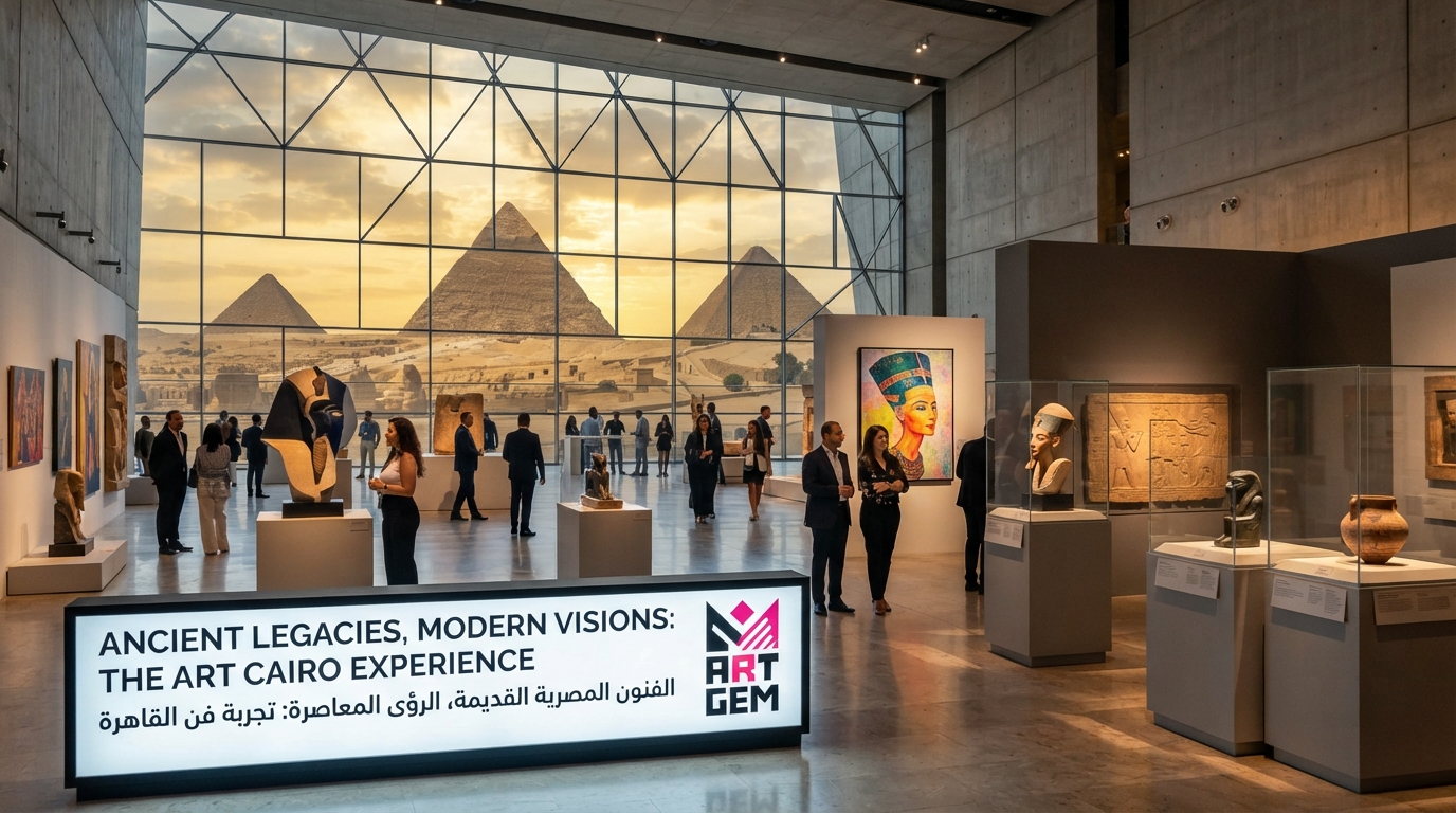 Antiche Eredità, Visioni Moderne: L'Esperienza di Lusso di Art Cairo al Grand Egyptian Museum