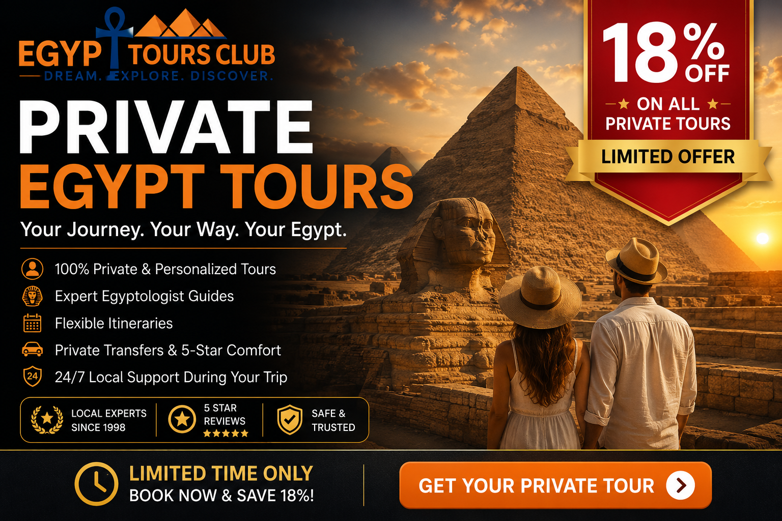 Private Egypt Tours Tailor-Made Egypt Vacations with Local Experts