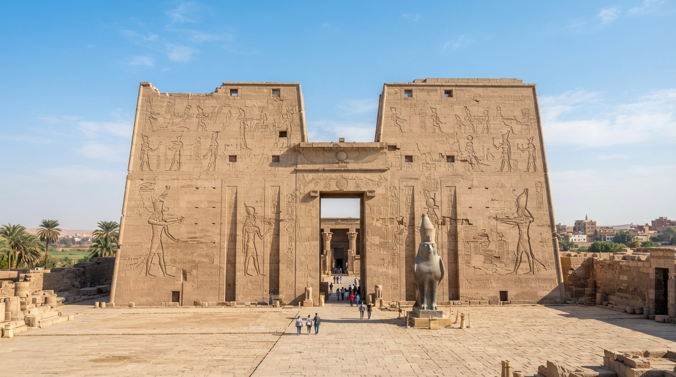 Edfu Temple . banner